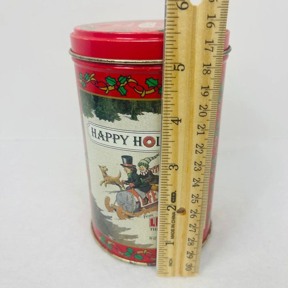 Vintage 1989 LifeSavers Holiday Keepsake Tin Limited Edition Christmas Decor 6
